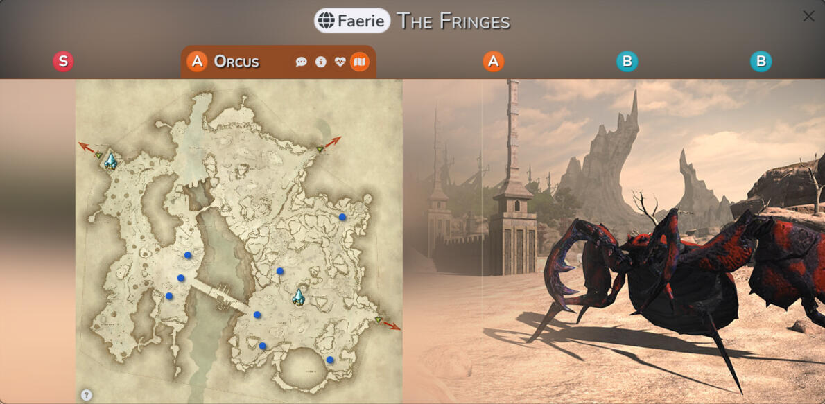 Faloop B-Rank Page- Map