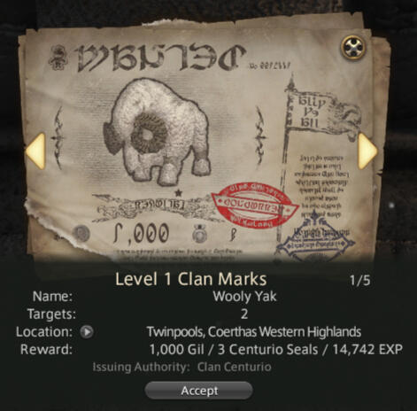 Heavensward Daily Mark Bill